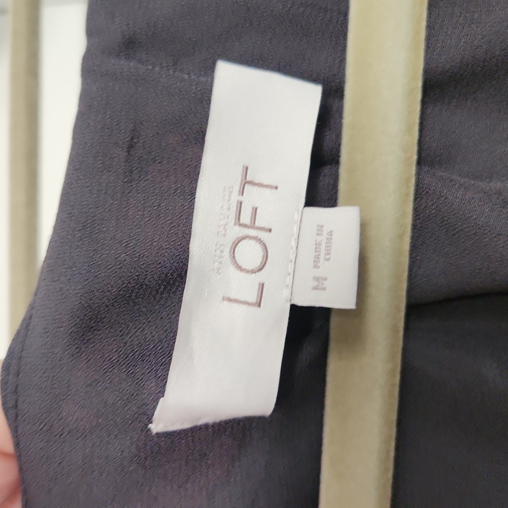 LOFT Black Floral Maxi Dress - Picture 9 of 11